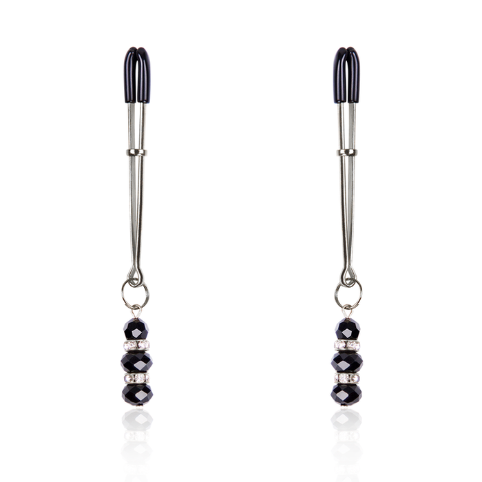 OHMAMA FETISH - NIPPLE Clamps WITH CRYSTAL STONES