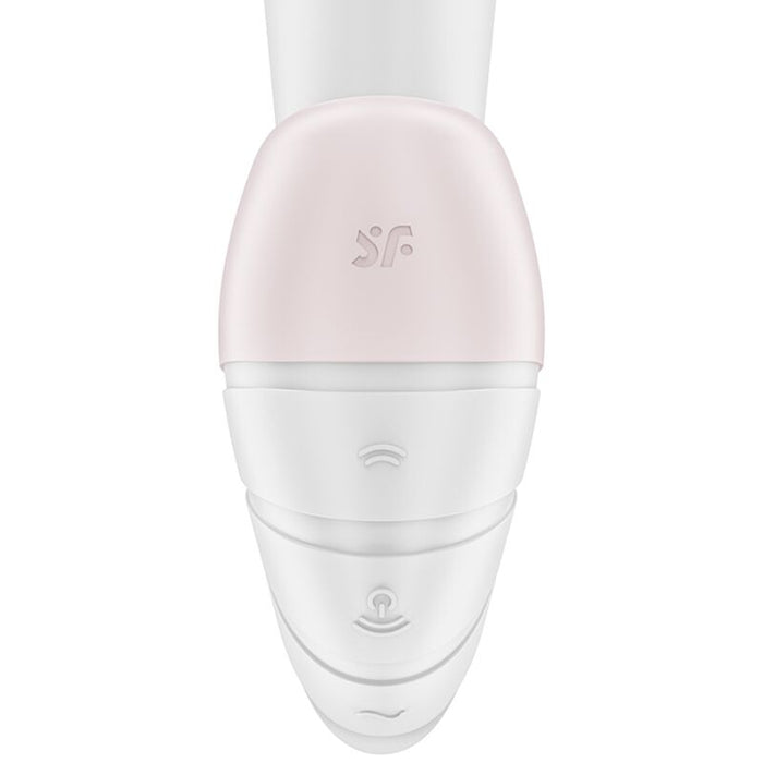 SATISFYER - SUPERNOVA AIR PULSE STIMULATOR & VIBRATION WHITE