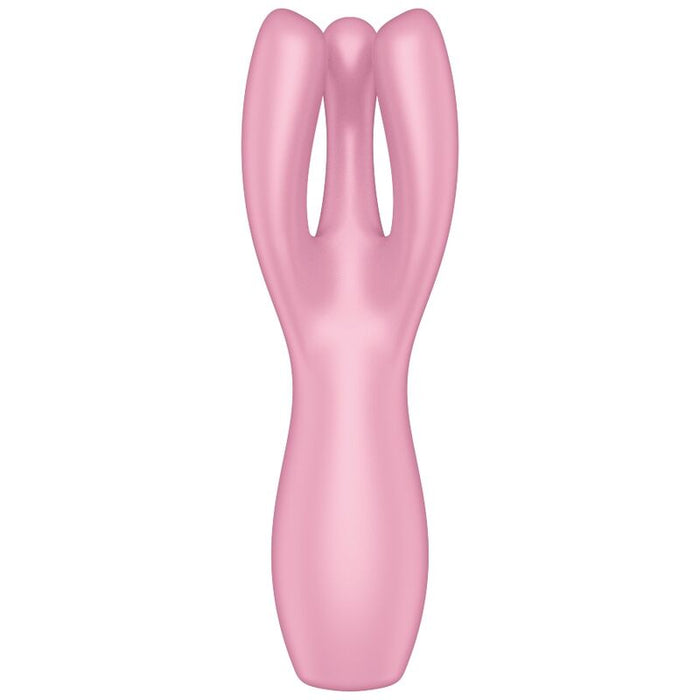 SATISFYER - THREESOME 3 VIBRATOR PINK