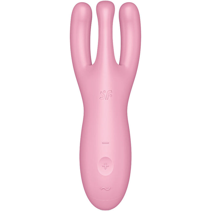 SATISFYER - THREESOME 4 VIBRATOR APP PINK
