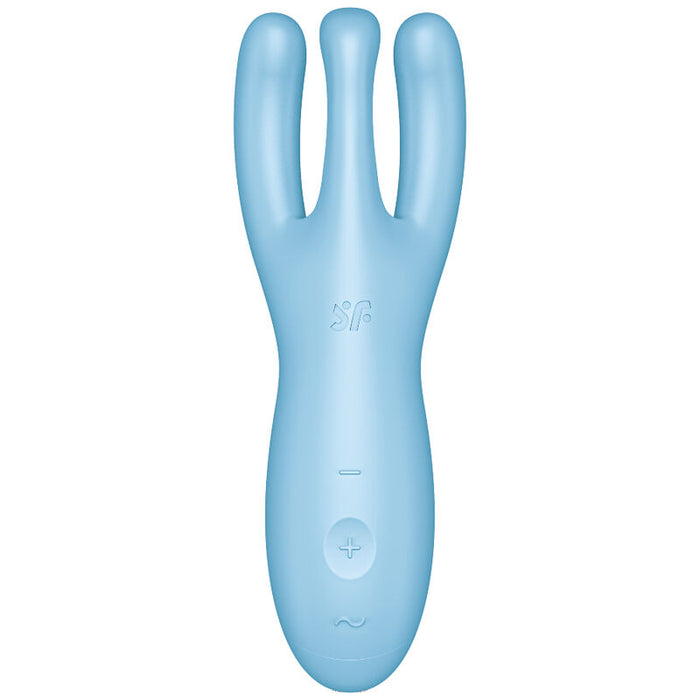 SATISFYER - THREESOME 4 VIBRATOR APP BLUE