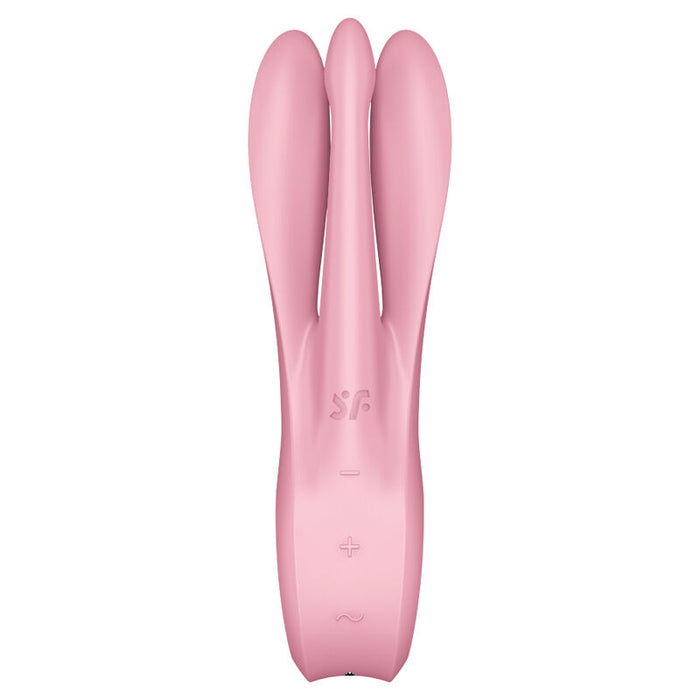 SATISFYER - THREESOME 1 VIBRATOR PINK