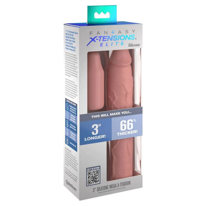FANTASY X- TENSIONS - PIPEDREAMS SLEEVE 22,86 CM + 7,62 CM PLUG SKIN