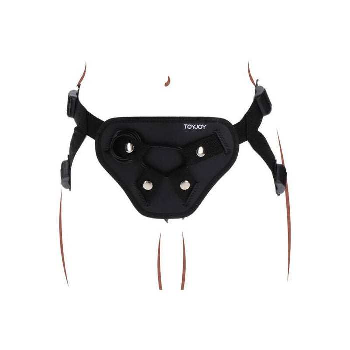GET REAL - STRAP-ON DELUXE HARNESS BLACK