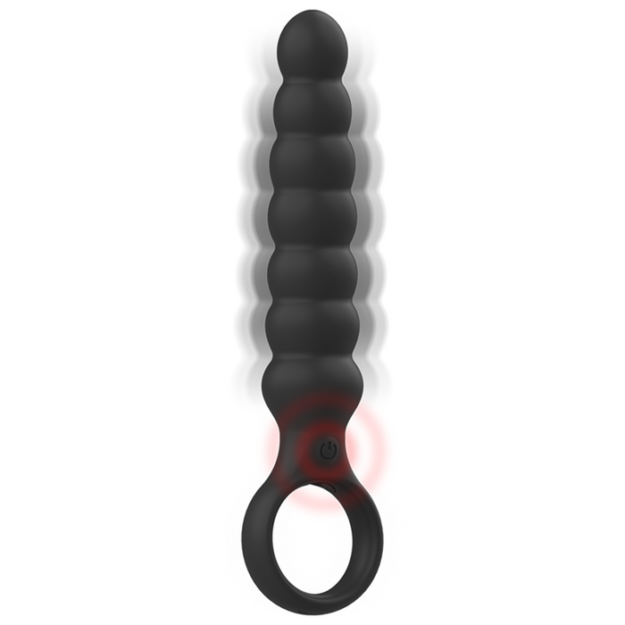BLACK&SILVER - BOB POWERFUL SILICONE ANAL DILATOR