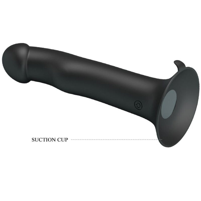 PRETTY LOVE - MURRAY BLACK CLITORAL VIBRATOR AND SUCKER