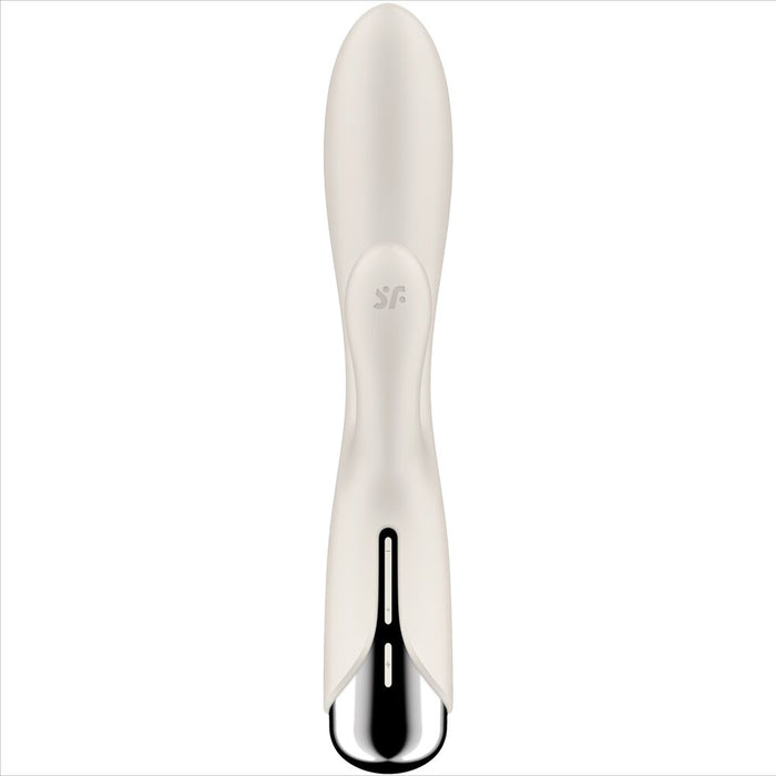 SATISFYER - SPINNING RABBIT 1 CLITORIS AND G-SPOT STIMULATION BEIGE
