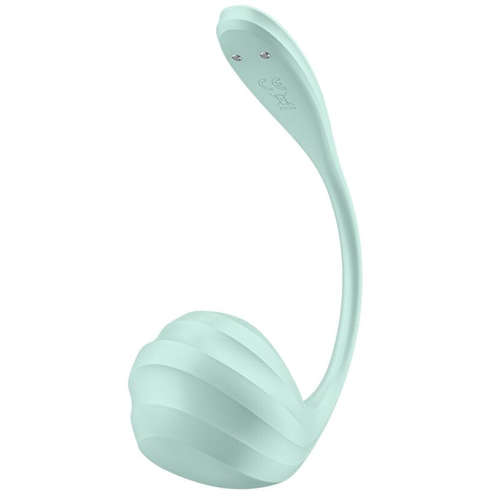 SATISFYER - SMOOTH PETAL G-POINT STIMULATOR WATER GREEN FREE APP