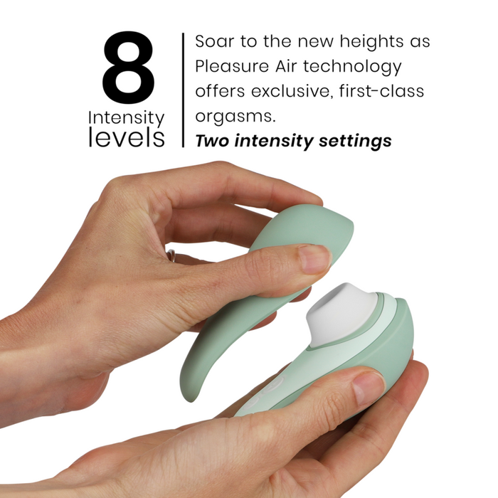 WOMANIZER - LIBERTY 2 CLITORIS STIMULATOR & SUCTION LIGHT GREEN