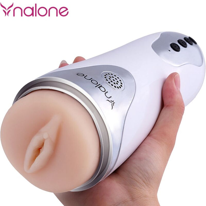 NALONE - MAGICIAN MASTURBATOR WITH VIBRATION WHITE