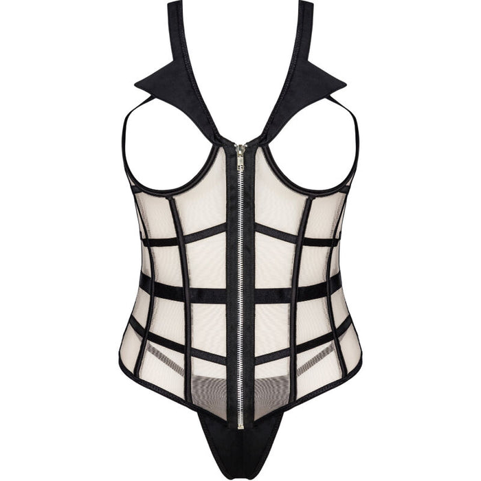 LIVCO CORSETTI FASHION - LAURA LC 20215 CORSET + THONG S/M