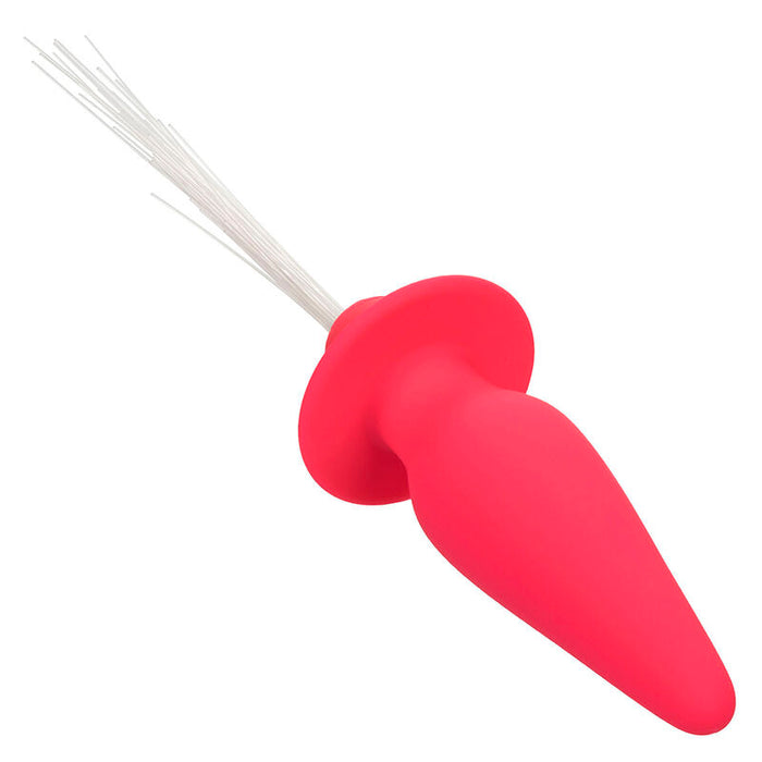 CALEXOTICS - SOUTHERN LIGHTS LIGHT UP ANAL PLUG 10 VIBRATIONS SILICONE PINK