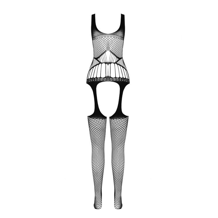 PASSION - BS 106 BODYSTOCKING WHITE ONE SIZE