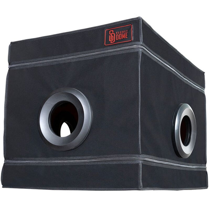 SECRET DOME - KINK CLUB LA NICHE CABIN BLACK & RED