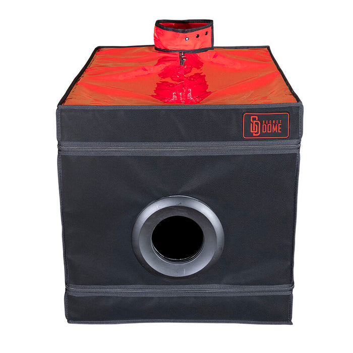 SECRET DOME - KINK CLUB LA NICHE CABIN BLACK & RED