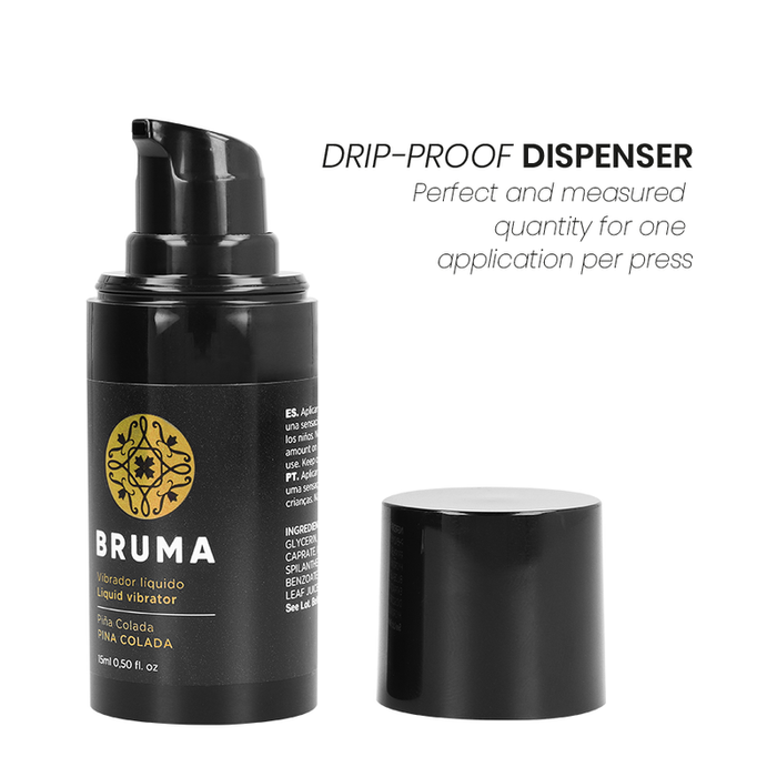BRUMA - LIQUID VIBRATOR ULTRA SLIDING PINA COLADA 15 ML