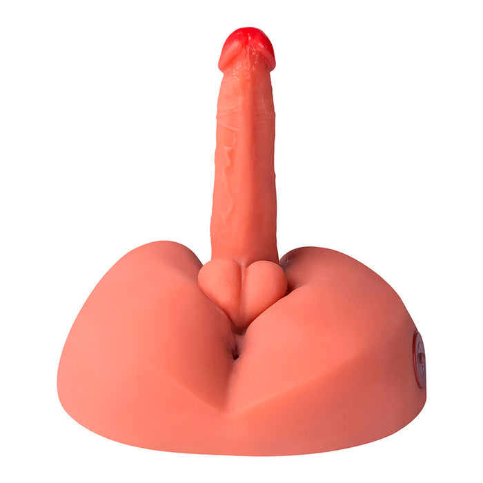 XISE - HONEY REALISTIC DILDO MASTURBATOR WITH VIBRATION 25 CM