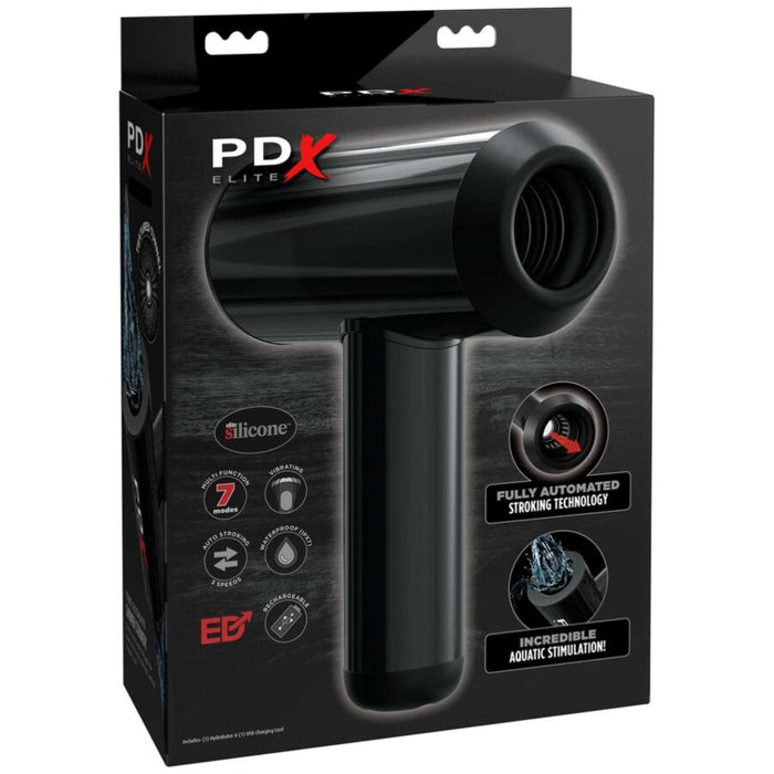 PDX ELITE - DOUBLE AQUATIC AUTOMATIC MASTURBATOR