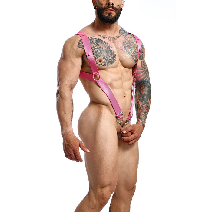 MOB - DNGEON PINK STRAIGHT HARNESS ONE SIZE