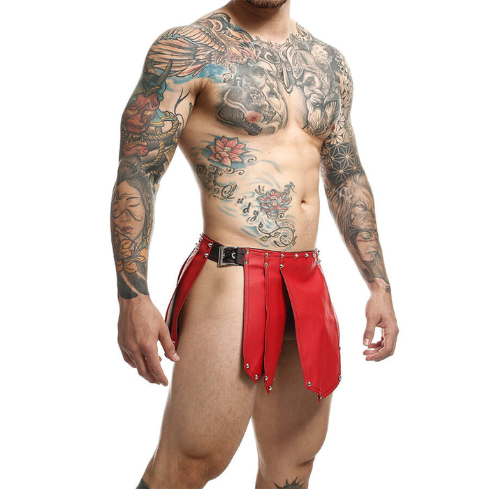 MOB - DNGEON RED ROMANDA SKIRT ONE SIZE