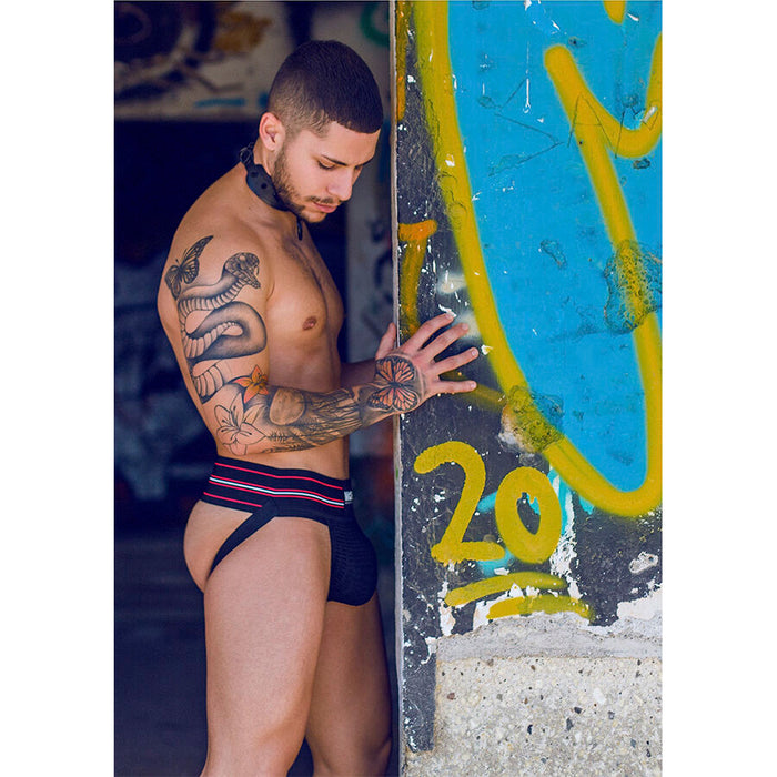 MOB - CLASSIC BLACK THONG SIZE XL