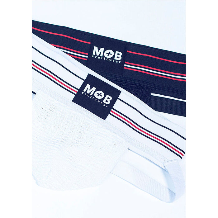 MOB - CLASSIC WHITE THONG SIZE M