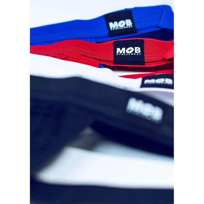 MOB - RED FETISH JOCKSTRAP SWIMSUIT SIZE M