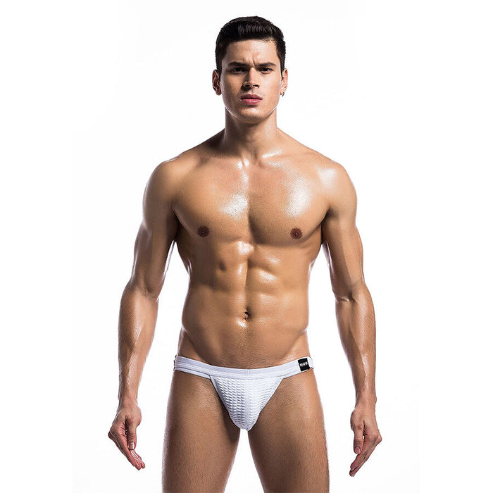 MOB - WHITE FETISH JOCKSTRAP SWIMSUIT SIZE XL