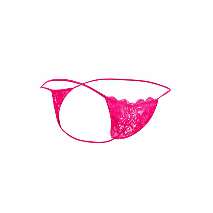 MOB - PINK LACE THONG SIZE S/M
