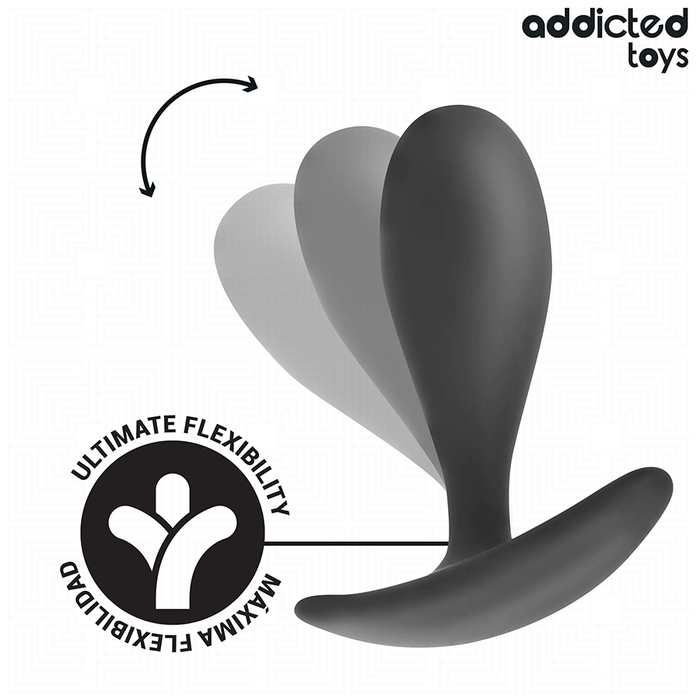ADDICTED TOYS - SET OF 3 ANAL PLUG SILICONE MODEL 2