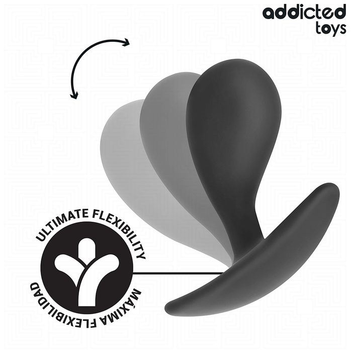 ADDICTED TOYS - SET OF 3 ANAL PLUG SILICONE MODEL 3