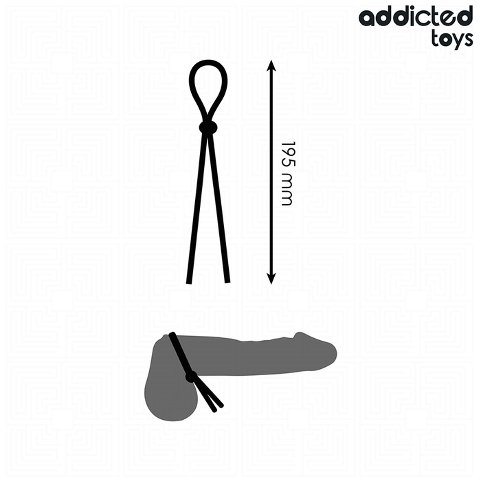 ADDICTED TOYS - SILICONE ROPE FOR THE SINGLE LOOP PENIS