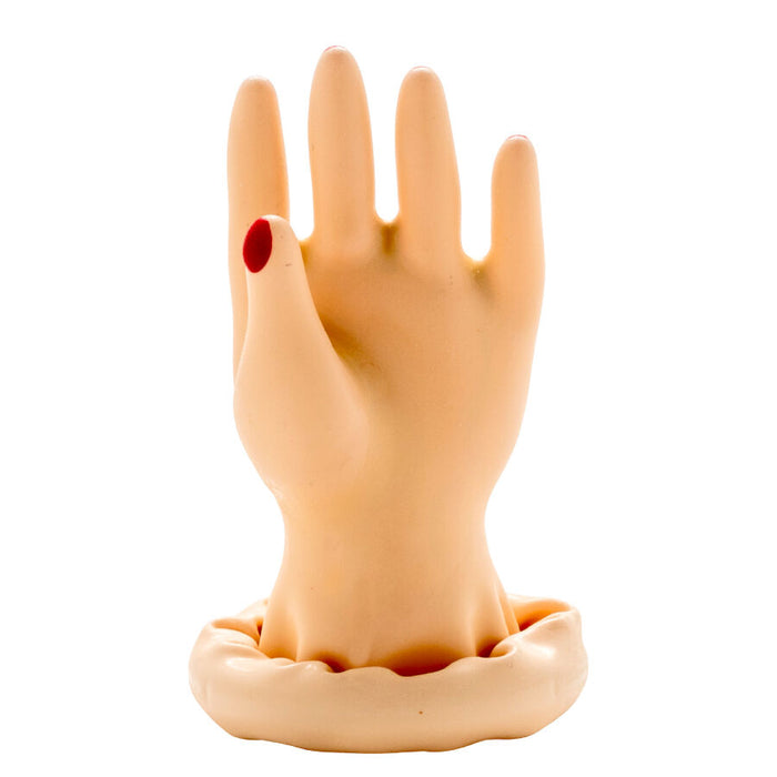 CONDOMERIE - HANDPAINTED NOVELTY CONDOMS HAND MODEL 1