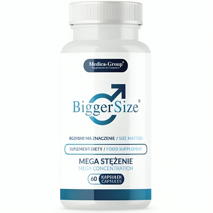 MEDICA GROUP - BIGGER SIZE PENIS ENLARGEMENT 60 CAPSULES