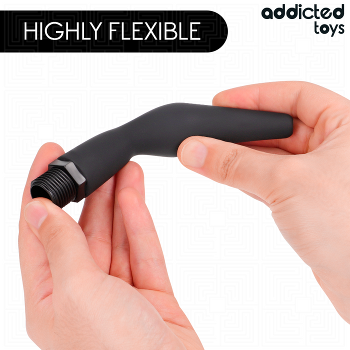 ADDICTED TOYS - ANAL CLEANER WITH UNIVERSAL ADAPTER MODEL 2