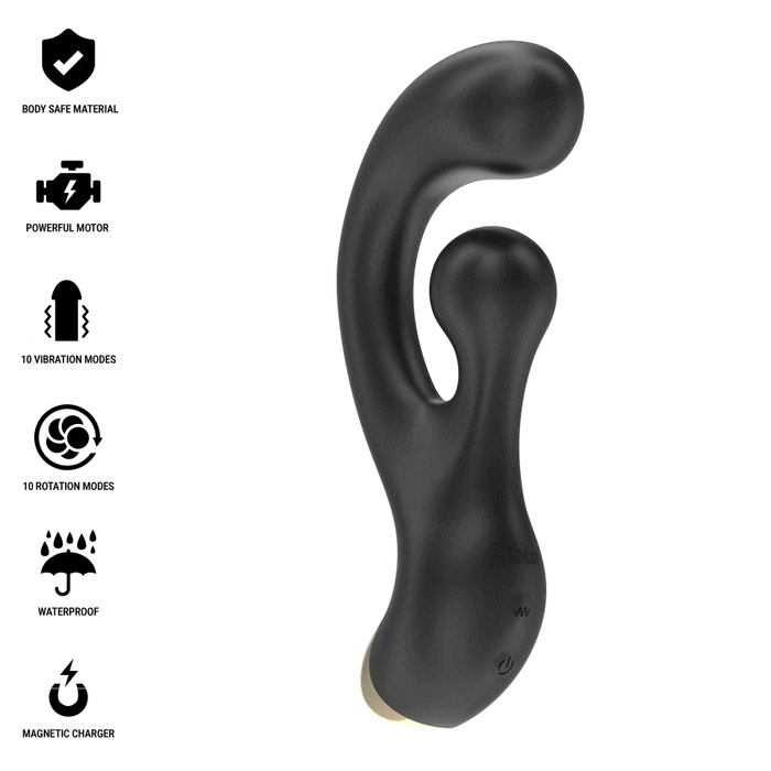 IBIZA - VIBRATING & ROTATING STIMULATOR