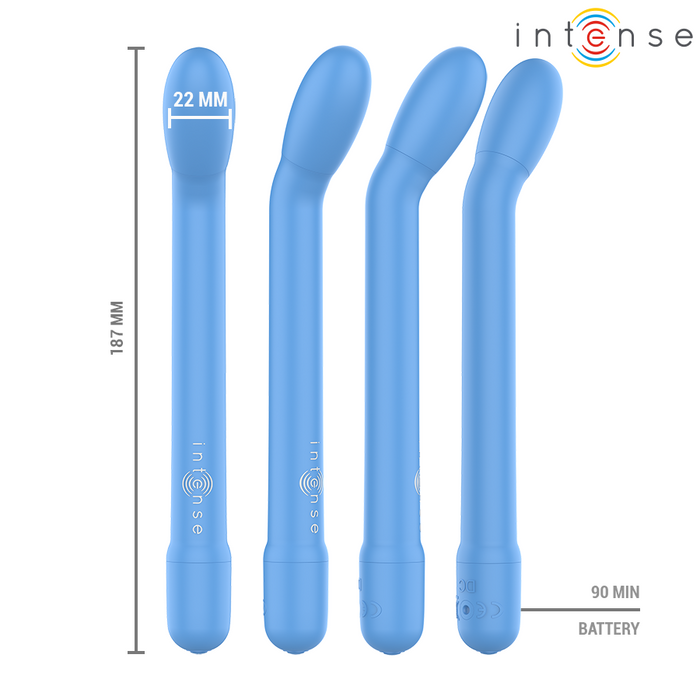 INTENSE - KARLIE RECHARGEABLE G-SPOT STIMULATOR BLUE