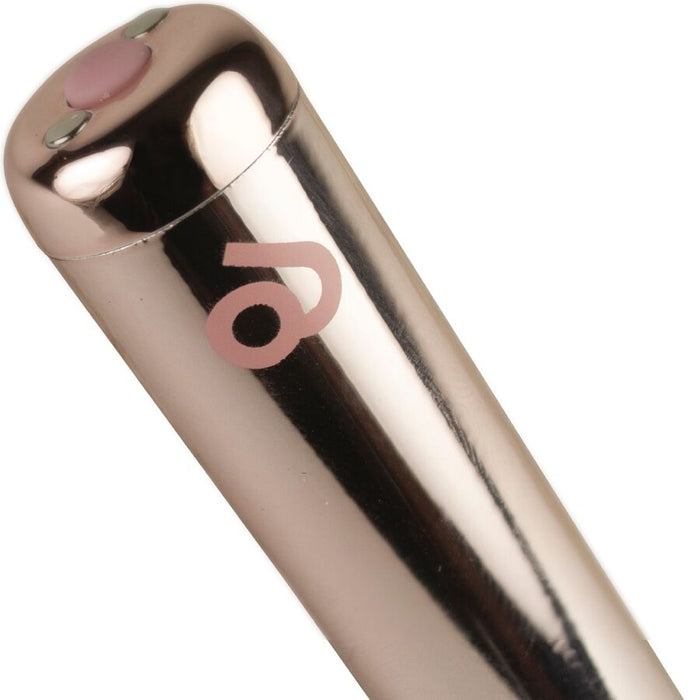 ROCKS-OFF - RECHARGEABLE VIBRATING BULLET GOLDEN ROSE