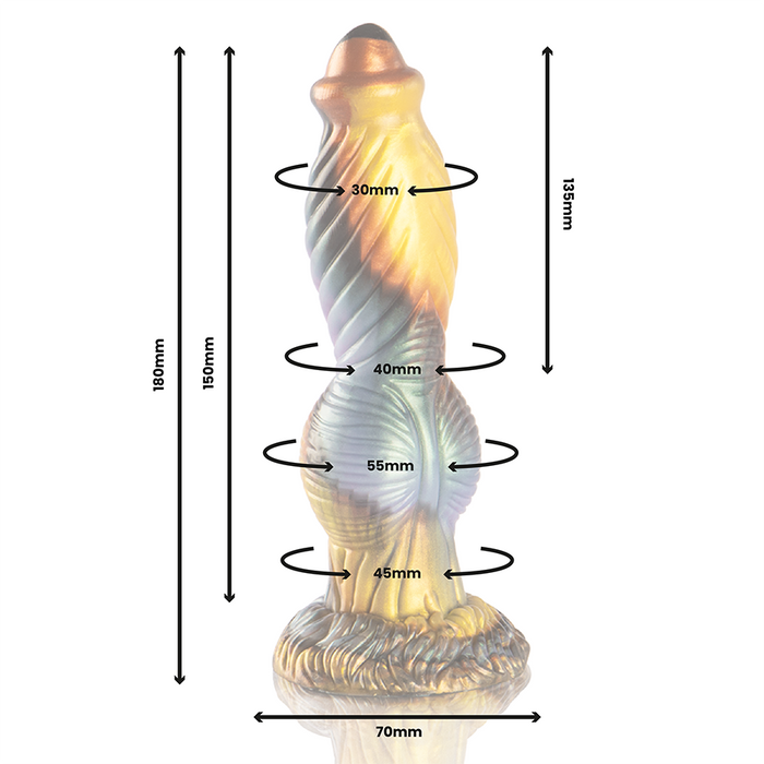 EPIC - PHOENIX DILDO THE RESURGENCE OF PLEASURE RECHARGEABLE REMOTE CONTROL