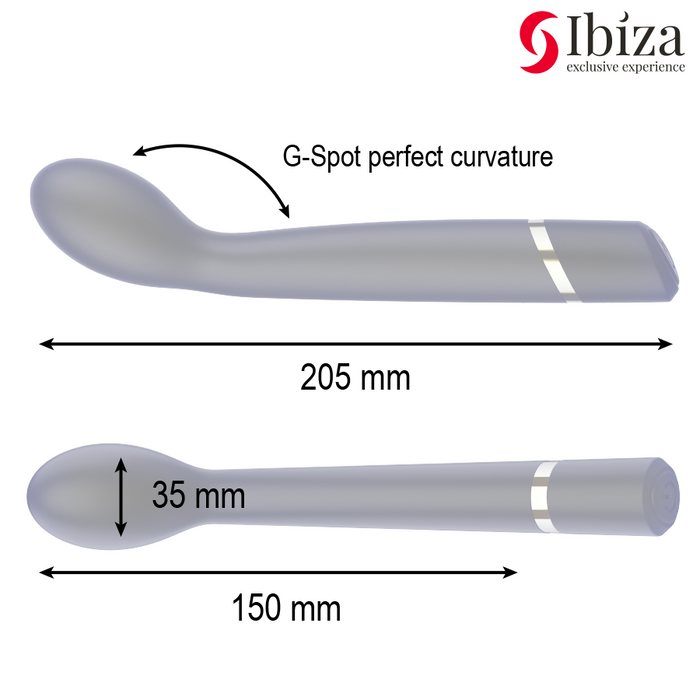 IBIZA - G-SPOT VIBRATOR 10 VIBRATIONS RECHARGEABLE
