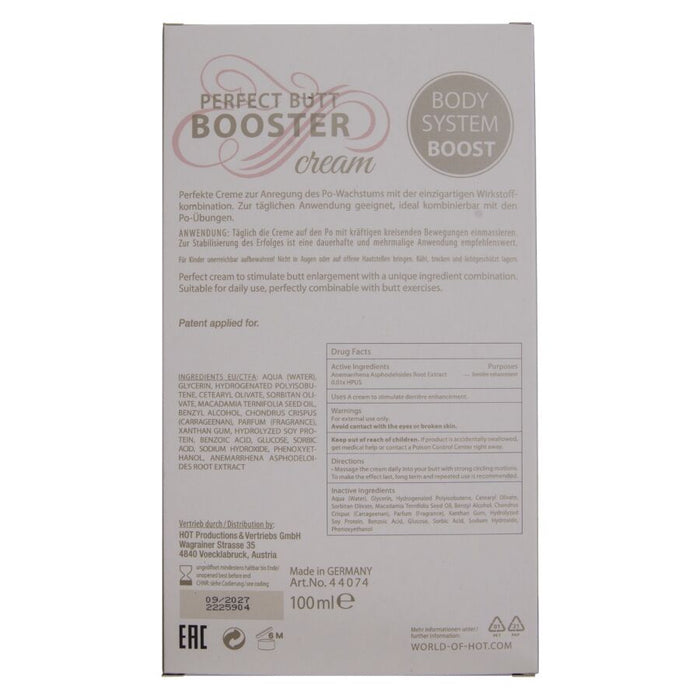 HOT - XXL BOOTY BOOSTER CREAM 100 ML