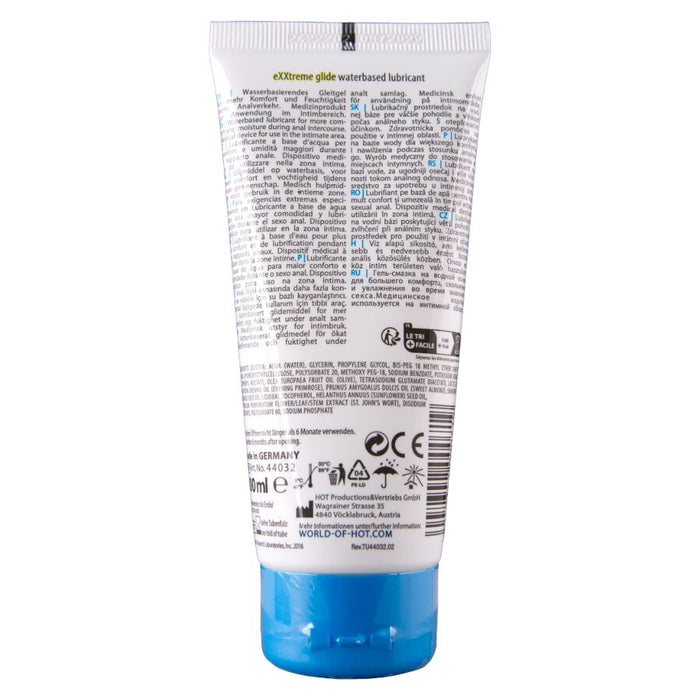 HOT - EXXTREME GLIDE WATERBASED LUBRICANT + COMFORT OIL A+ 100 ML