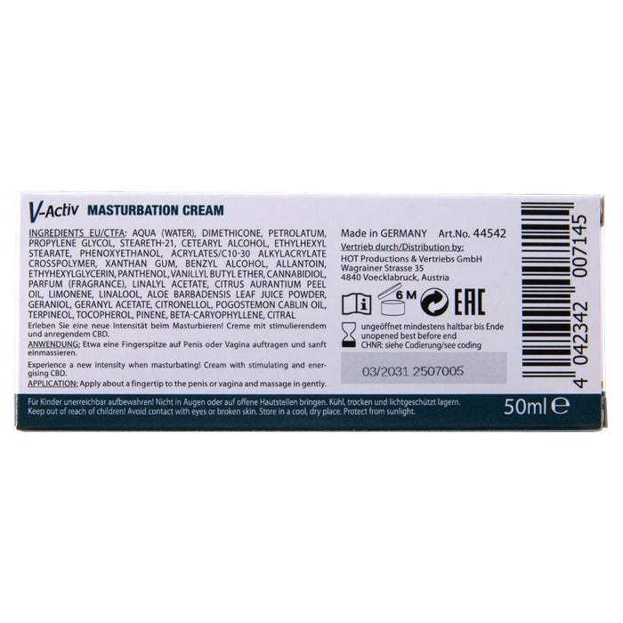 HOT - MASTURBATIONSCREME MIT CBD - UNISEX 100ML