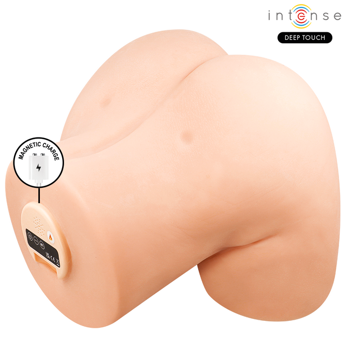 INTENSE DEEP TOUCH - JULIA ANAL AND VAGINAL MASTURBATOR WITH SUCTION, HEAT, VIBRATION AND VOICE EFFECTS WITH REMOTE CONTROL 9 KG