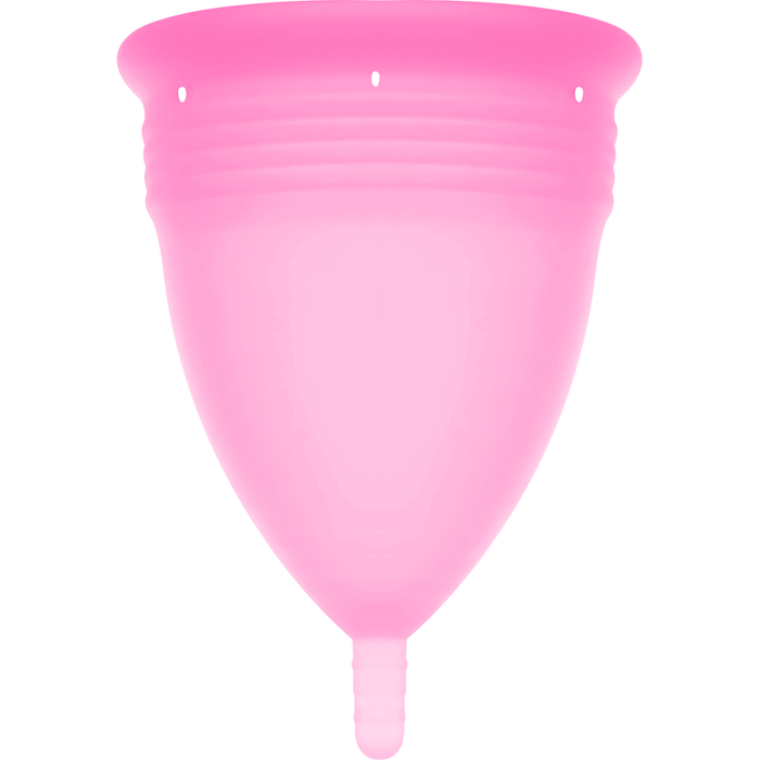 STERCUP - FDA SILICONE MENSTRUAL CUP PINK - SIZE L