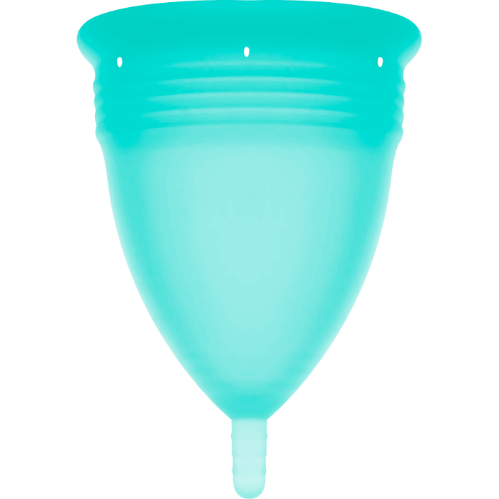 STERCUP - FDA SILICONE MENSTRUAL CUP AQUAMARINE - SIZE S