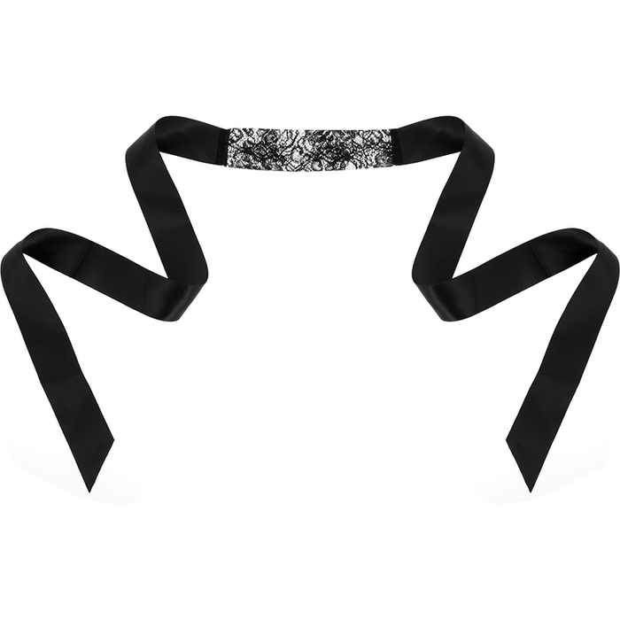 COQUETTE CHIC DESIRE - LACE MASK BLACK